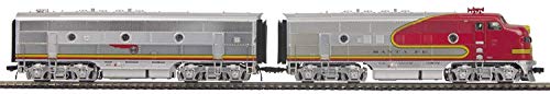 Unbekannt Escala H0 - Set Locomotoras Diesel EMD F3 Desde Santa Fe con Sonido para Corriente Alterna