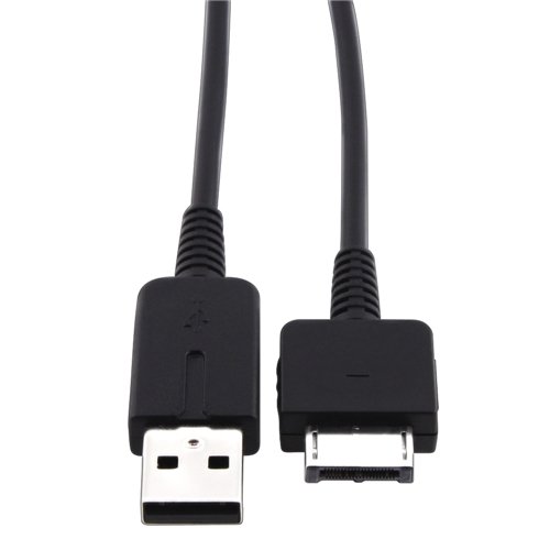 Usb Cable Carga y Datos Transfer Sync Para Sony PlayStation Vita, Negro