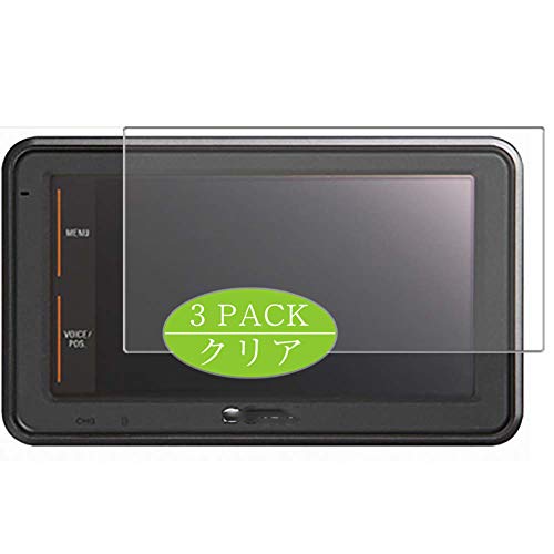 VacFun 3 Piezas HD Claro Protector de Pantalla Compatible con Sony NV-U74T Navigation, Screen Protector Sin Burbujas Película Protectora (Not Cristal Templado) New Version