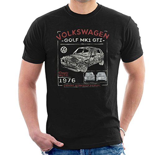 Volkswagen Golf MK1 GTI Owners Workshop Manual Men's T-Shirt