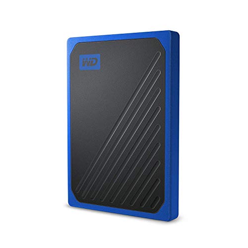 WD My Passport Go 1 TB, disco duro sólido externo - acabado cobalto