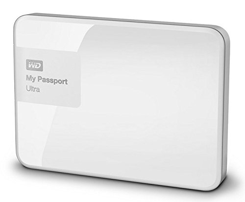 WD My Passport Ultra - Disco Duro Externo portátil de 3 TB (2.5", USB 3.0), Color Blanco