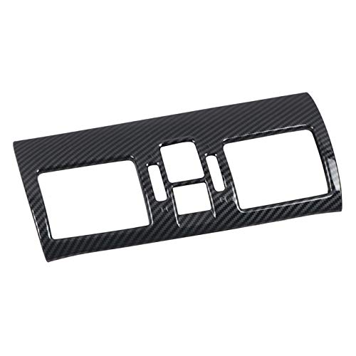 WeiYang Ajuste para Subaru WRX STI 2015-2019 Accesorios para Automóviles Decoración De Interiores ABS Consola De Carbono CA Vent Outlet Protector Cubierta Trim 1 UNIDS