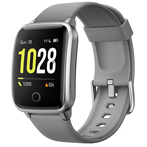 Willful Smartwatch,Pantalla de 1,3 Pulgadas Reloj Inteligente Impermeable IP68 con Pulsómetros para Mujer Hombre, Pulsera de Actividad Inteligente con Monitor de Sueño Contador de Caloría Cronógrafo