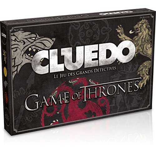 Winning Moves – 0949 – Cluedo Game of Thrones – Version Francesa , color/modelo surtido