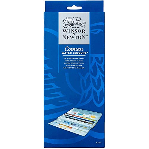 Winsor & Newton Caja plástica 24 Godets