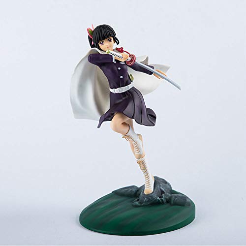 WISHVYQ Demon Slayer Anime Modelo Chanel Figura en Caja figuritas versión Escultura decoración Estatua muñeca Modelo Altura 23 cm