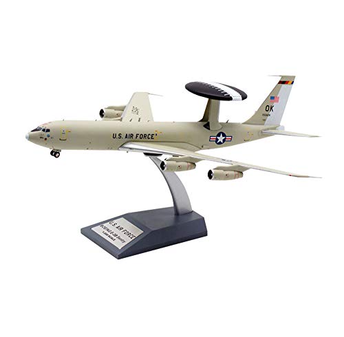 X-Toy 1/200 Scale Military E-3B Sentry Awascs Modelo De Aleación De USAF, Juguetes para Adultos Y Regalo, 9.2 Pulgadas X 8.5 Pulgadas