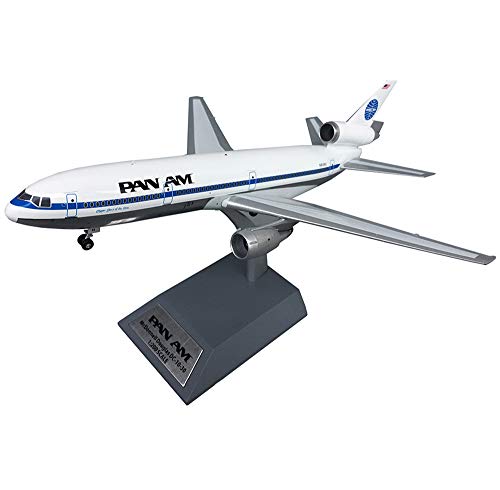 X-Toy Airbus Modelo De Avión, 1/200 Escala Douglas DC-10-30 Pan American Airlines Modelo De La Aleación, Regalo Ejecutivos, 10.8Inch X 9.9Inch