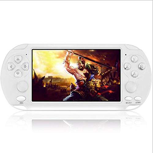 XIANG Juguetes para Niños, 4.3 '' De Múltiples Funciones De Juegos Portátiles De Mano Consola De 4 GB De Memoria, Construido En 300 Juegos para PSP del Juego Cámara De Vídeo E-Libro