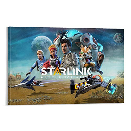 XIAOGANG Póster de Starlink Battle for Atlas y póster artístico para pared, diseño moderno, 60 x 90 cm