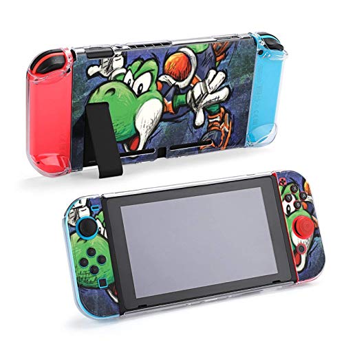 Yo-shi Case for Nintendo Switch,Protective Case Cover for Switch and Joy con Controller,Switch with Shock-Absorption and Anti-Scratch Design(Yo-shi)