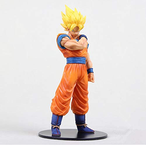 YUEDAI Dragon Ball Ros Warrior's Wakong Saiyan Model Doll Desktop Anime Decoración 15cm