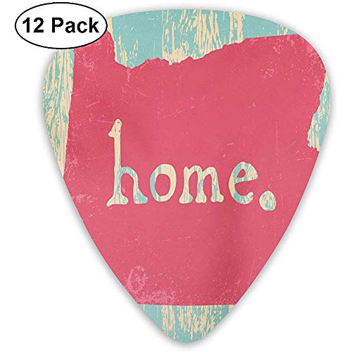 12 Pack Oregon Nostalgic Rustic Vintage State Guitar Picks Set completo de regalo para guitarrista