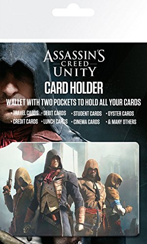 1art1 Assassin'S Creed, Unity, Characters Tarjeteros para Tarjetas De Crédito (10x7 cm) Y 1x Pegatina Sorpresa