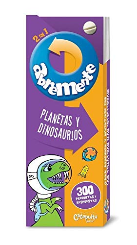 Abremente 2 en 1. Planetas y dinosaurios