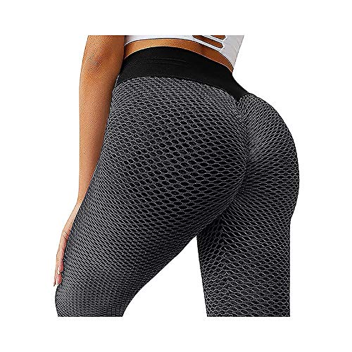 aLarm5 Pantalones de Fitness para Mujer Leggings Push Up Leggings Deporte Mujer Cintura Alta Hollow out Ropa Deportivos Transpirable Yoga Pantalon Pants