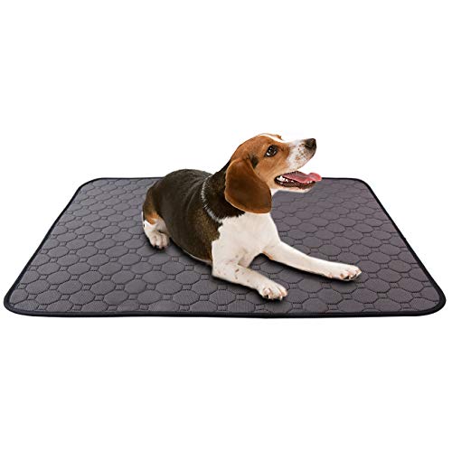 Almohadilla de Orina para Mascotas Perro Gato Almohadillas de Entrenamiento Alfombra Impermeable Lavable Reutilizables (100 * 67cm)