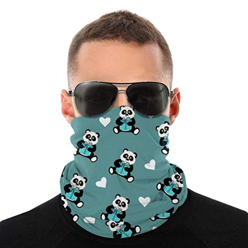 AOOEDM - Bufanda de moda con diseño de oso panda de animales en regalo, patas sorpresa, a prueba de viento, a prueba de polvo, variedad, bandana mágica de enfriamiento para deportes al aire libre