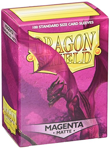 Arcane Tinmen ApS ART11026 Dragon Shield - Fundas para Cartas coleccionables (100 Unidades), Color Magenta