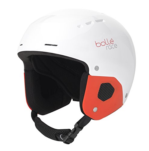 bollé Quickster Cascos, Unisex niños, White Shiny, Extra Small 49-52 cm