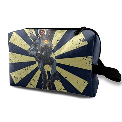 Bolsa de maquillaje Apex Legends Pathfinder Retro Japonés multifuncional bolsa de viaje bolsa de almacenamiento