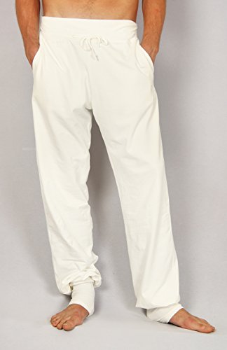 Breath of Fire Pantalones de yoga Mahan - Blanco M