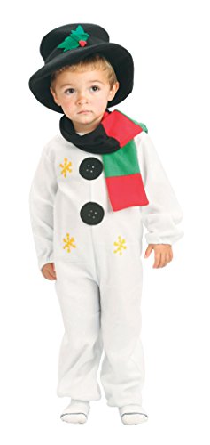 Bristol Novelty Traje Muñeco de nieve infantil Edad 2 -3 años