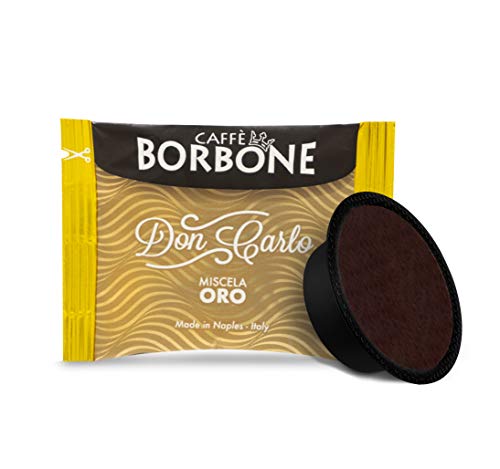 Caffè Borbone, Cápsulas de café (Don Carlo Mezcla Oro) - 100 Cápsulas