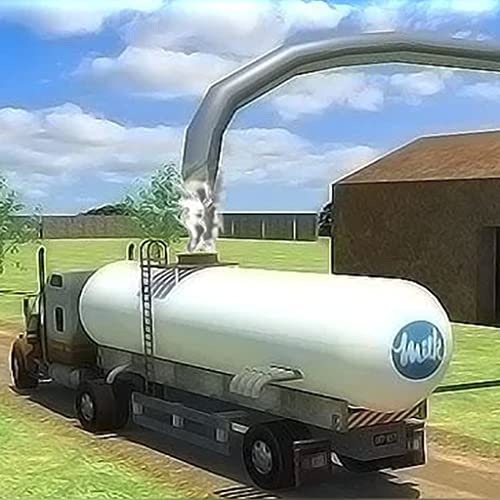 Camión de transporte: suministro de leche