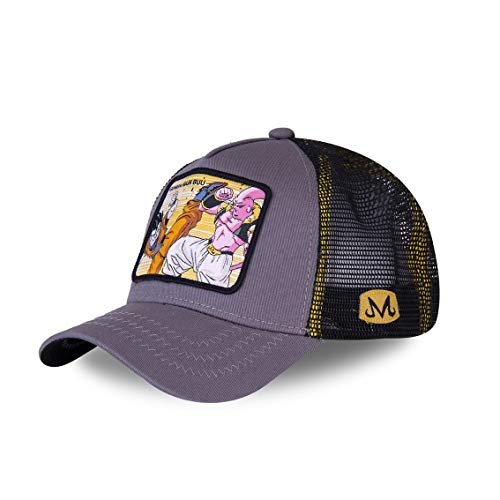 Capslab - Gorra de béisbol, de camionero, de Dragon Ball Z Gohan Vs Buu Talla única