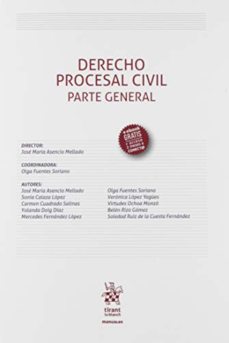 Derecho Procesal Civil Parte General: 1 (Manuales de Derecho Procesal)
