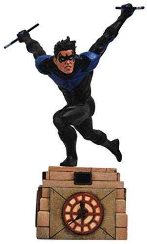 Diamond- Estatua de la colección Gallery Select del Personaje Nightwing de DC Comics Batman, Multicolor (JUN192398)