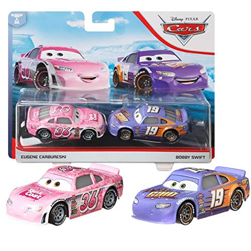 Disney Selección Doble Pack Cars | Modelos Vehículos 2020 | Cast 1:55 | Mattel, Cars Doppelpacks:Eugene Carbureski & Bobby Swift