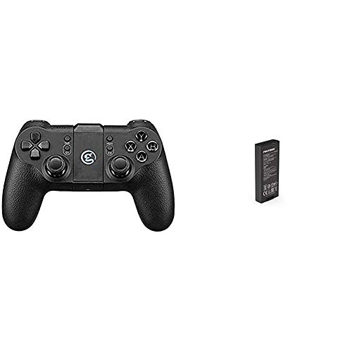 DJI Tello GameSir – Control Remoto Dron Tello, Compatible iOS y Android, conexión GCM - Negro + Batería para minidron Tello con USB - Fácil de Montar, profesionaI, portátil- Negro