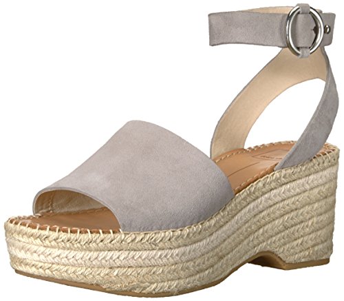 Dolce Vita Lesly - Sandalias de cuña para Mujer, Color Gris, Talla 42 EU