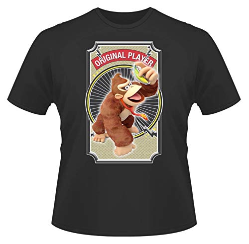 Donkey Kong Original Player T-Shirt Boys Girls Kids Ideal Gift Cartoon Short Sleeve Cotton tee Tops