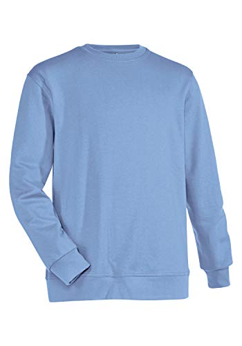 EXPAND 1305900 Sudadera de trabajo para hombre, Azul Medio, S