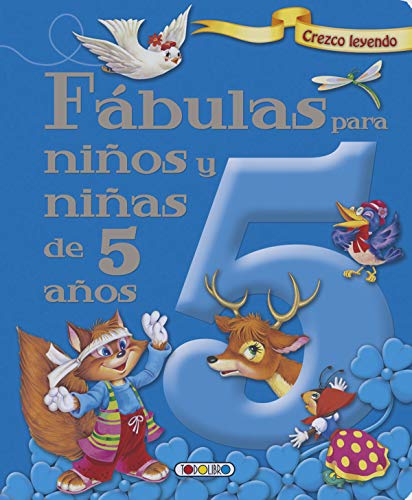 Fábulas para niños y niñas de 5 años (Crezco leyendo)