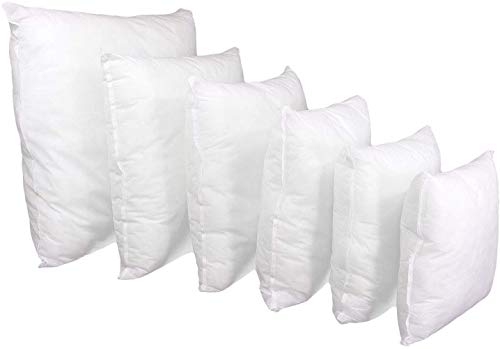 ForenTex Pack 4 Relleno Cojines 45x45 cm Fimullido Antialérgico, Blanco, 4