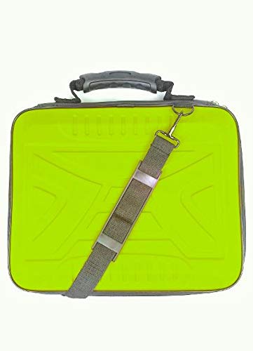 Funda para Ordenadores Portátiles Rígida Maletines para Tablets Laptop hasta 11,2 Pulgadas Rígida Protección Total. (Selva Verde)