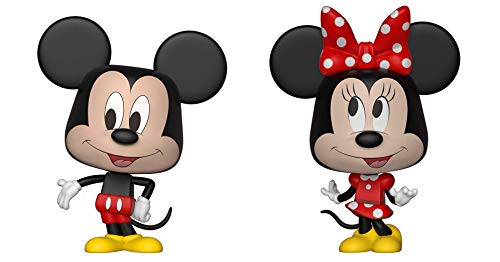 Funko 26673 VYNL 4" 2-Pack: Disney: Mickey & Minnie, Multi