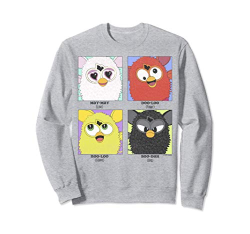 Furby Emotions Box Up Sudadera