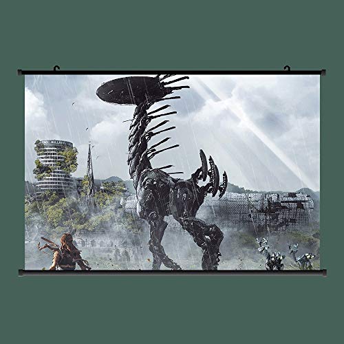 GJLMR Horizon Zero Dawn Poster Wallpaper Wall Scroll Poster Sticker Wandbild Wall Art 40X60CM(KoWz998) XCJSWZZ