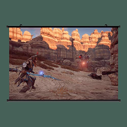 GJLMR Horizon Zero Dawn Poster Wallpaper Wall Scroll Poster Sticker Wandbild Wall Art 40X60CM(UAbn0565) XCJSWZZ