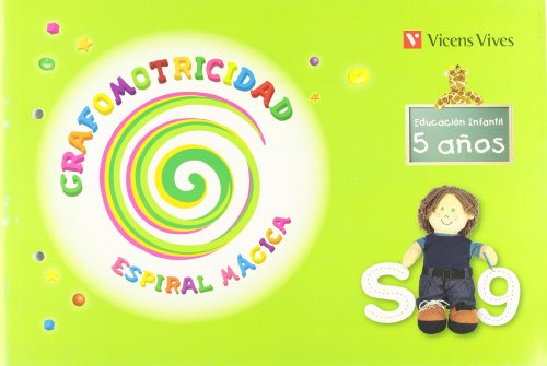 Grafomotricidad. Espiral. 5 Años (Espiral Magica Material Alumno) - 9788431698690