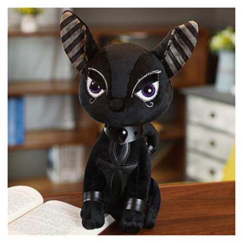 Gzjdtkj Peluche Peluche Dark Series Relleno Unicornio Anubis Hydra Bastet El Papel de la Antigua mitología egipcia Muñeca Suave Muñeca Niños Juguete (Color : Bastet, Height : 35cm)