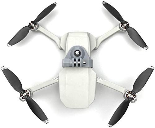 Hensych Soporte de expansión superior para Mavic Mini Drone,conector de extensión de transferencia de tornillo de 0,63 cm para cámaras panorámicas de 360 grados/para GoPro 8, etc.