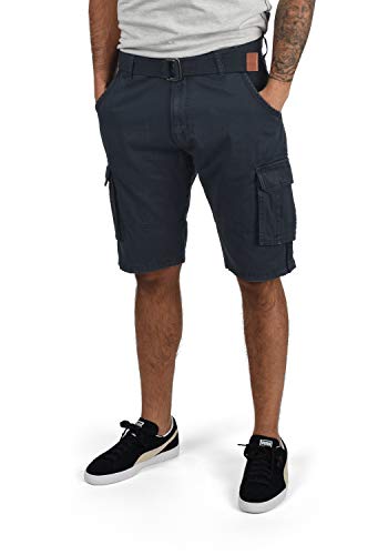 INDICODE Costa - Pantalon corto cargo para hombre, tamaño:M;color:Navy (400)