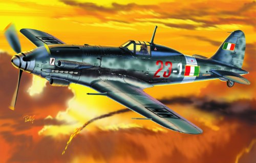 Italeri 1227S - MC. 205 Veltro [Importado de Alemania]